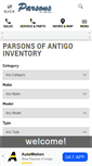 Mobile Screenshot of parsonsofantigo.com